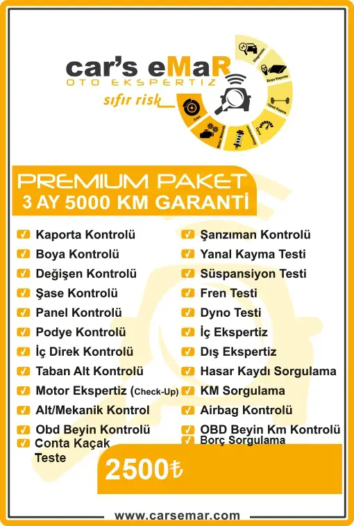 Premium Paket 5000km Garanti